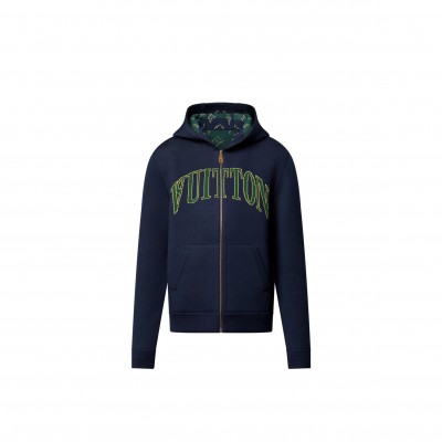 LOUIS VUITTON MONOGRAM DOUBLE FACE REVERSIBLE HOODIE 1AIJZ7